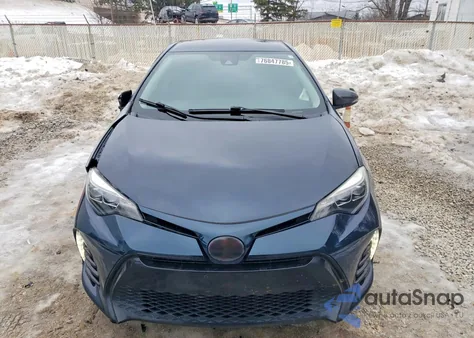 2017 Toyota Corolla L z USA, uszkodzony, nr VIN 2T1BURHE0HC930564